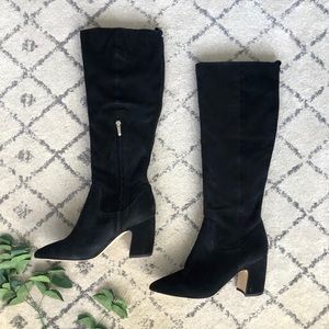 Sam Edelman Black Heeled Boots